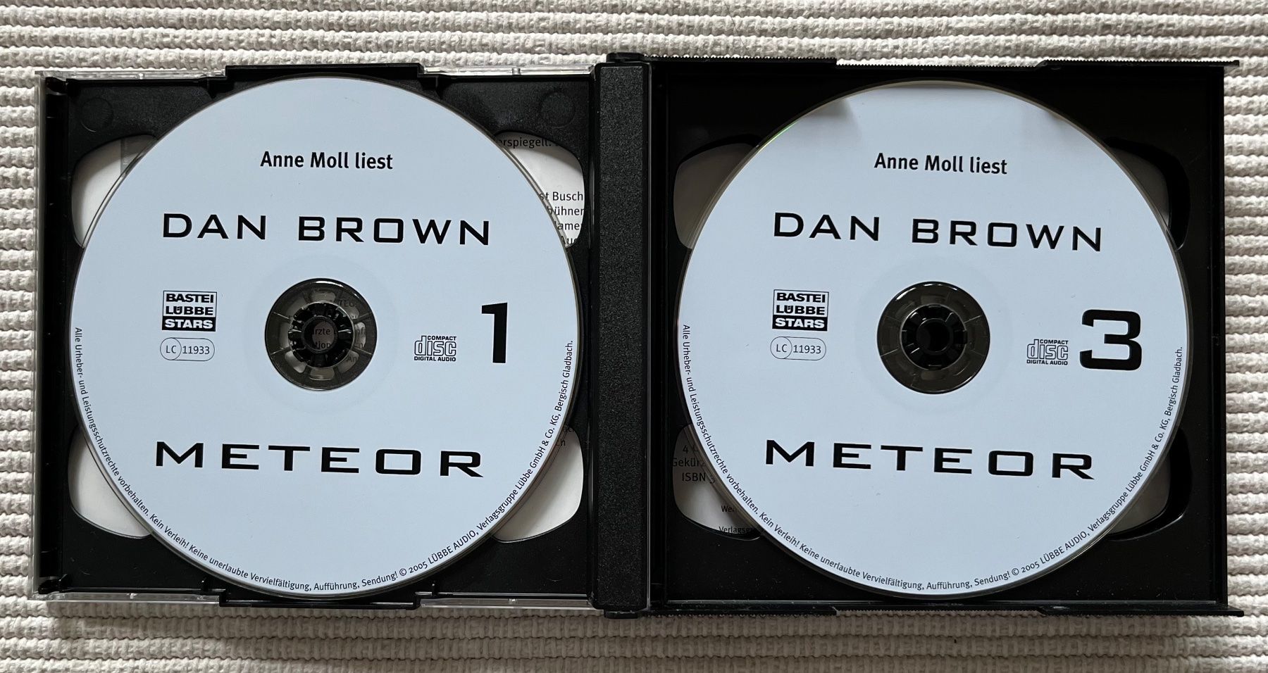 Audiolibri: CD Hörbuch METEOR von Dan Brown – Usato da Zürich venduto da Gurkis 1