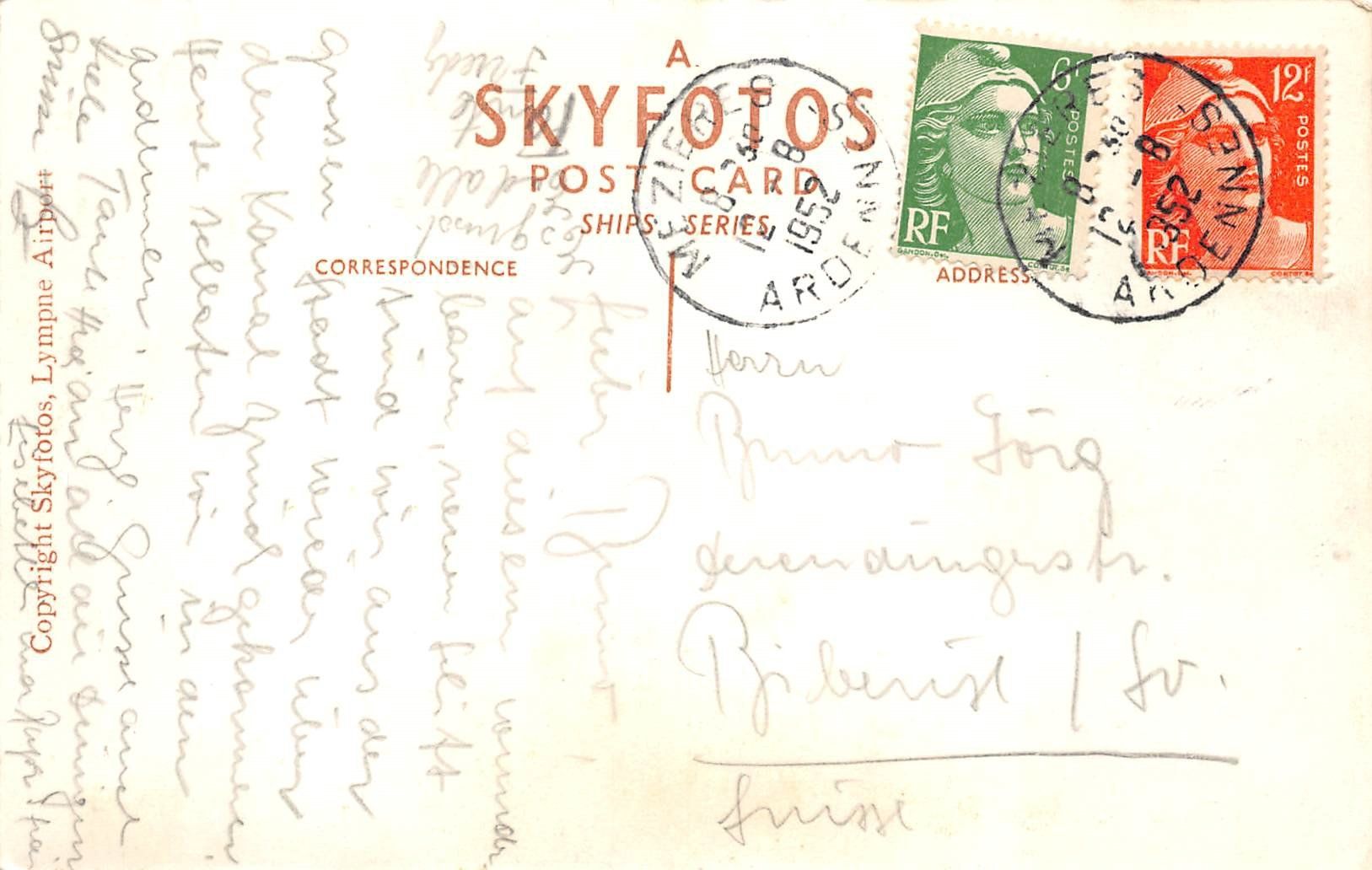 Cartoline postali: British Railways, Dampfschiff Lord Warden – Usato da Ottikon b.Kemptth. venduto da Neptun1974 1
