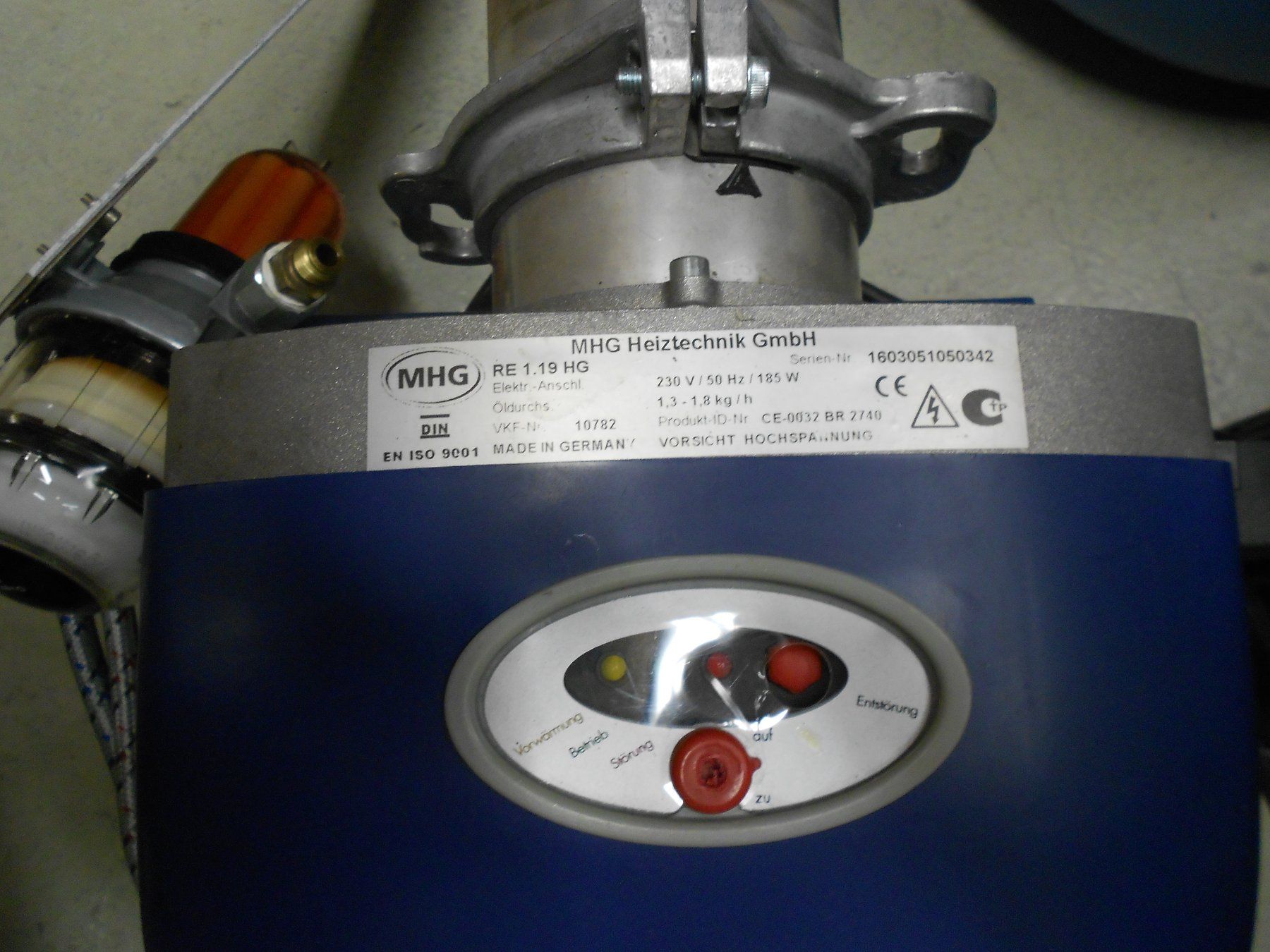 MHG Heizgeräte: MHG Brenner RE 1.19HG – Gebraucht aus Wintersingen von Sanny2002 2