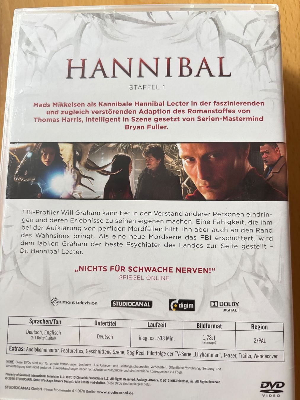 Tous les DVDs: HANNIBAL – D'occasion à Lauwil par Turbo-Schnecke 4