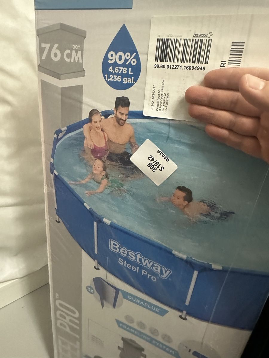 Bestway Piscine: NEU Pool Bestway mit Abdeckung – Nuovo e nell'imballaggio originale da Fruthwilen venduto da yastin 1