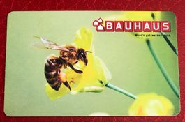 Bauhaus Geschenkkarten   ohne Guthaben und für Sammler