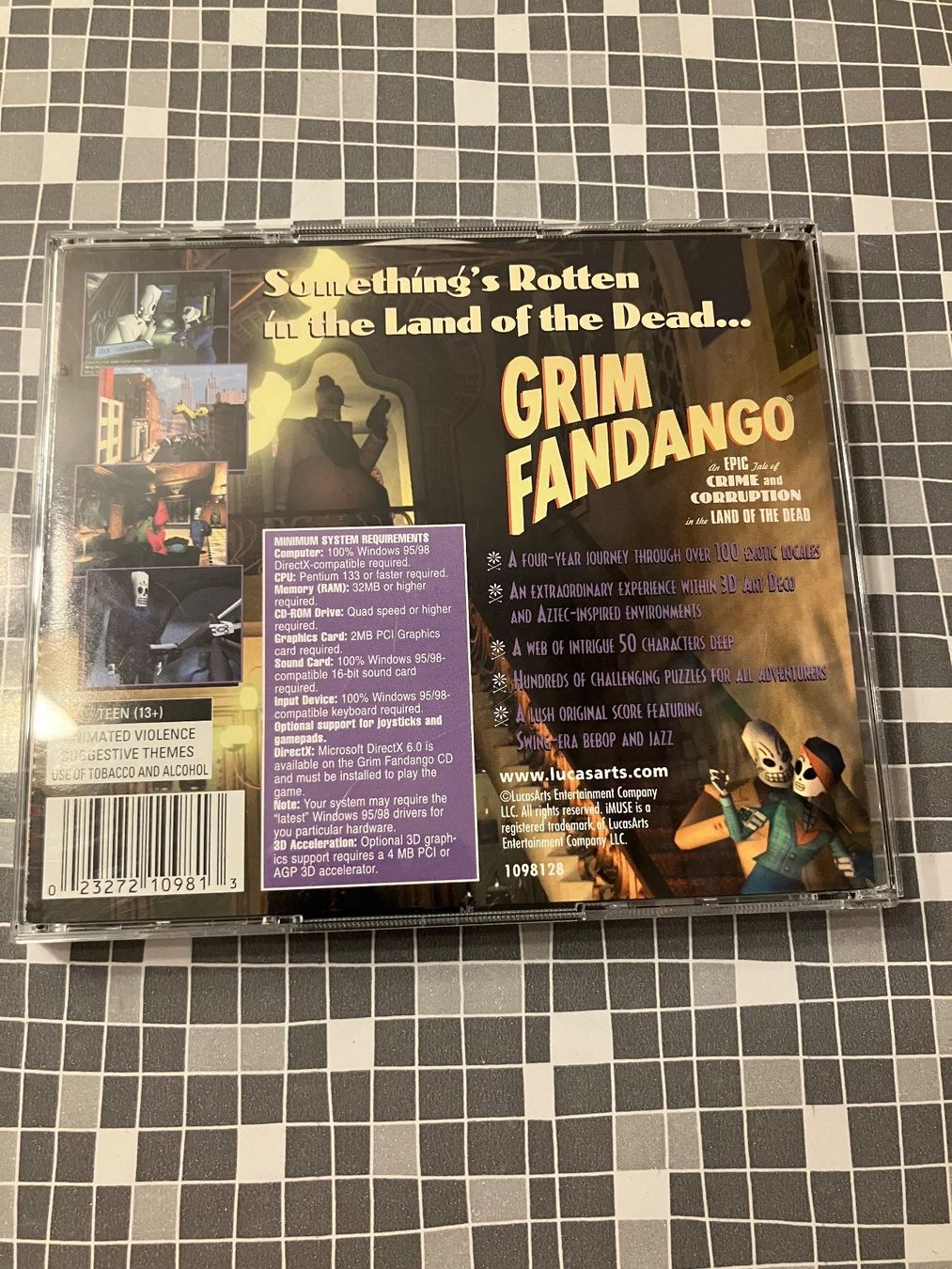 Jeux: Grim Fandango - PC (1998, engl.) – D'occasion à Winkel par Asdas87 1