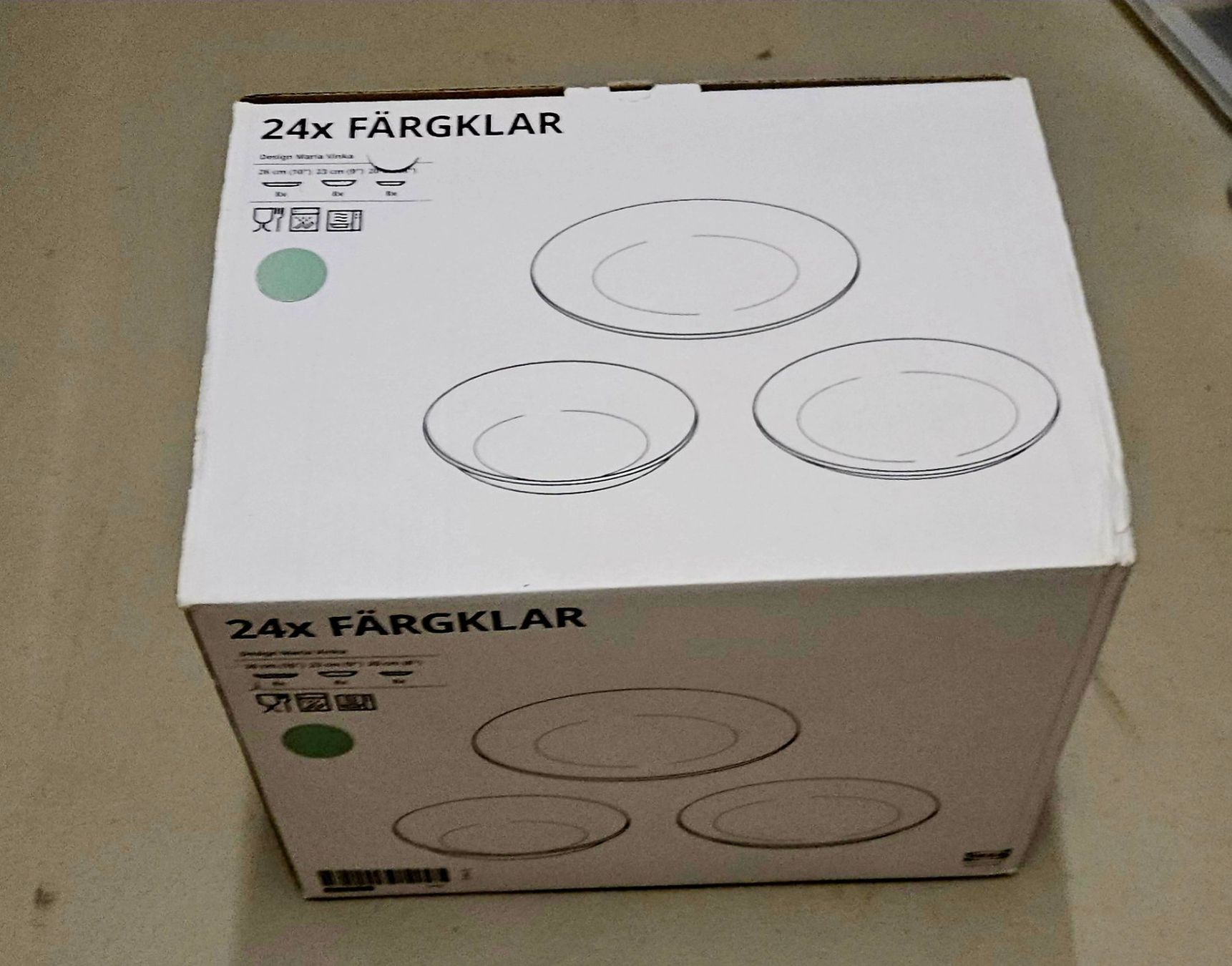 Services de table: Tellerservice 24-teilig – Neuf avec emballage d'origine à Kreuzlingen par pawi50 1