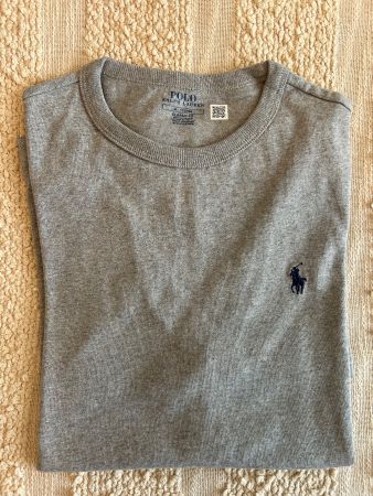 T-shirt Polo Ralph Lauren gris taille M bon état