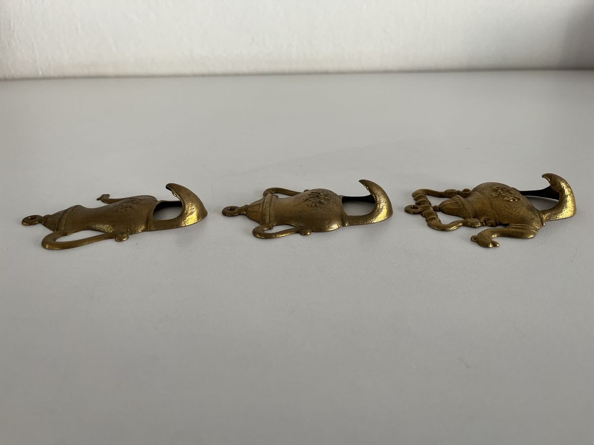 Eisenwaren: 3 Stk. Messing Haken – Gebraucht aus Wetzikon ZH von seli03 4