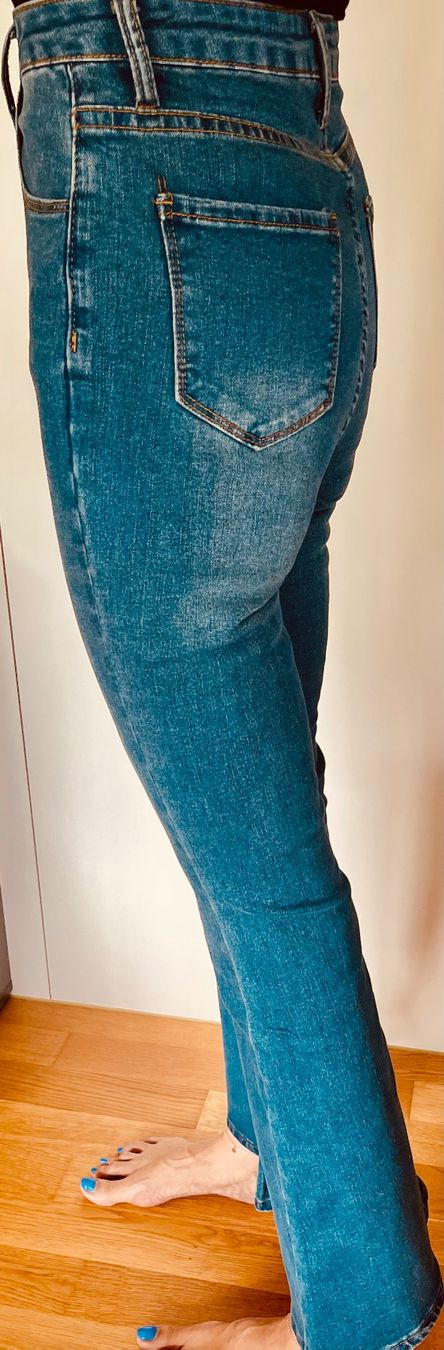 Jeans: Jeans Schlaghosen - Gr. S – Nuovo (secondo la descrizione) da Gränichen venduto da RetoLexi 2