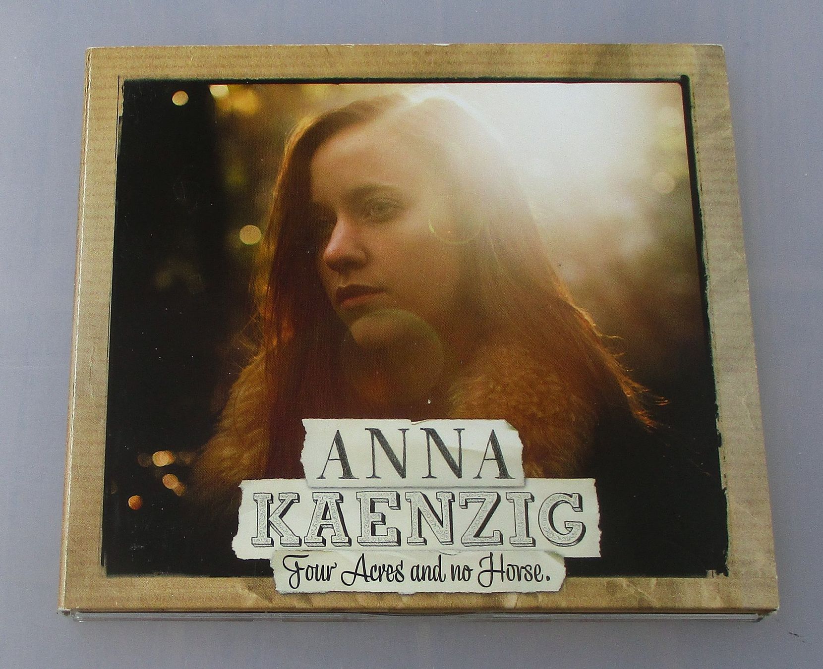 CDs: ANNA KAENZIG - Four Acres And No Horse – Gebraucht aus Wattwil von Muriel11