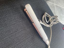 Haarglätteisen weiss risegold Marke Philips