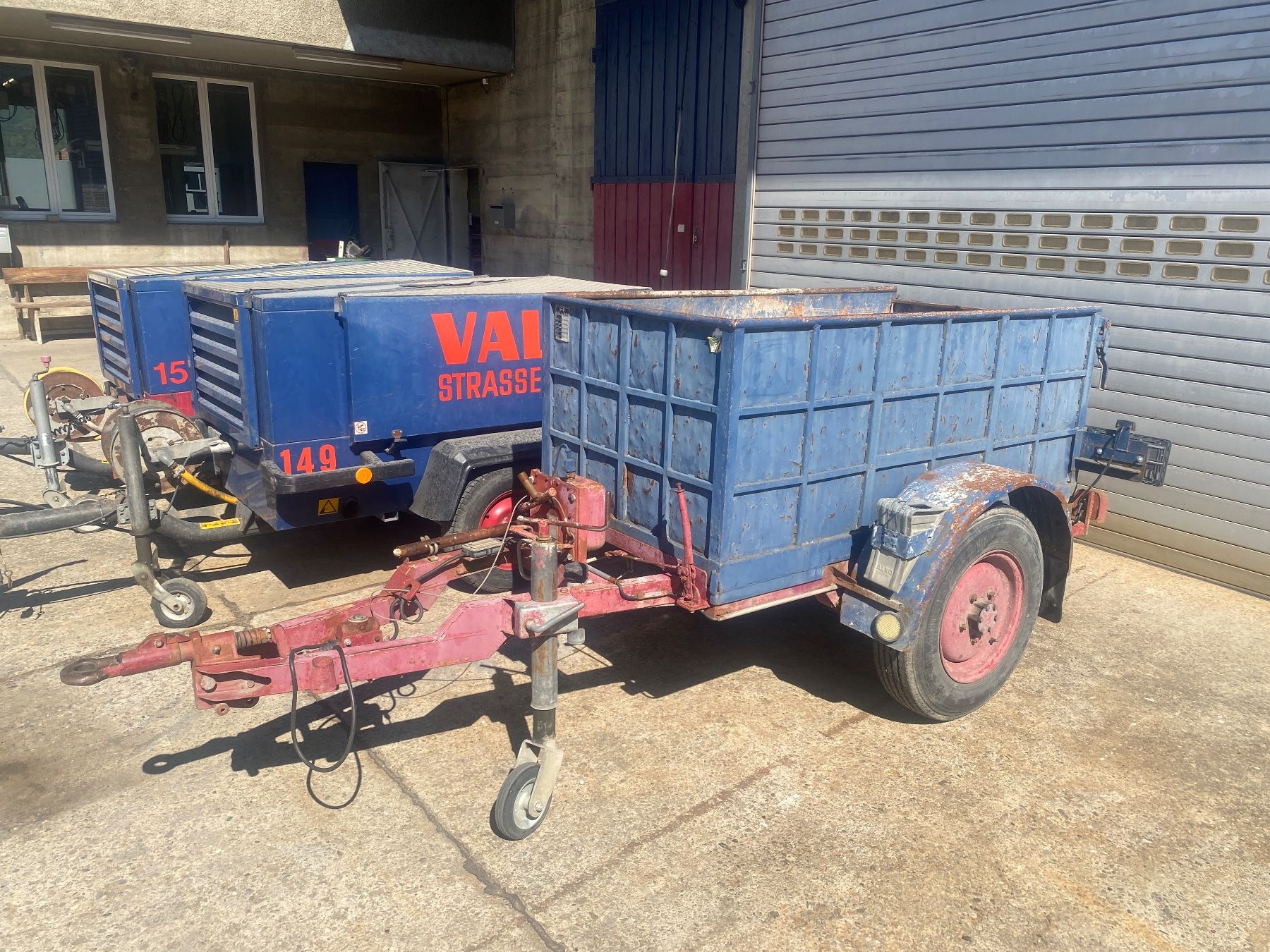 Rimorchi: 1-Achs Kippanhänger 2000kg – Usato da Buchs AG venduto da Valli-AG-Strassenbau