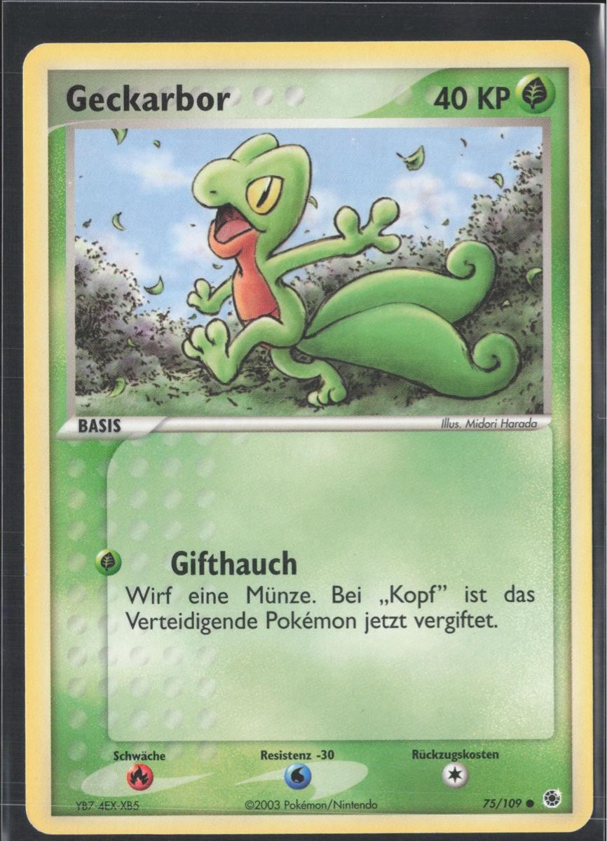 Pokémon Carte collezionabili: POKÉMON / Geckarbor / EX Ruby & Sapphire 🇩🇪 – Usato da Herzogenbuchsee venduto da TCG-High-Quality