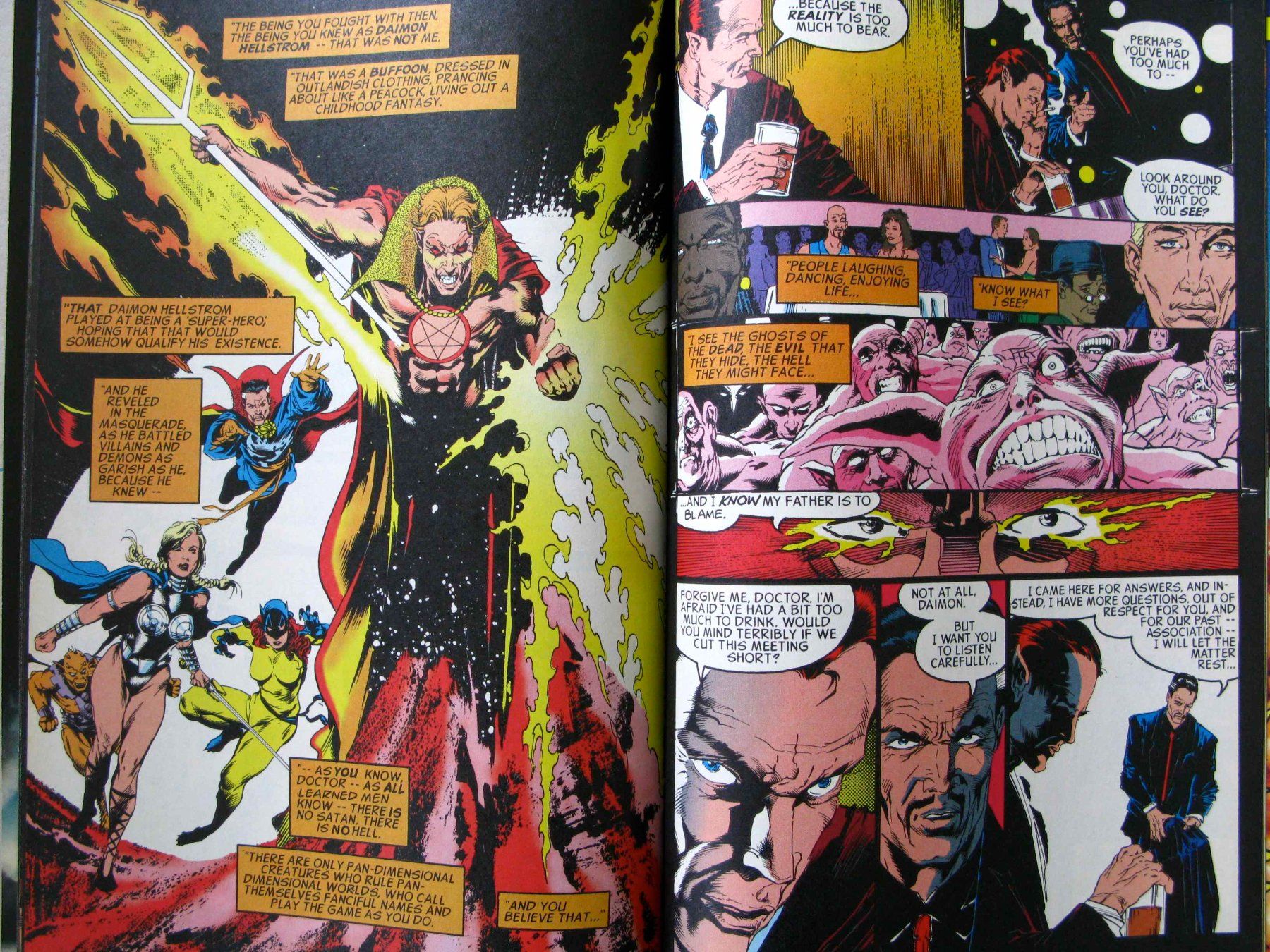 Fumetti: 3 x Hellstorm  Marvel Comics 90's – Usato da Samstagern venduto da Betscha 1