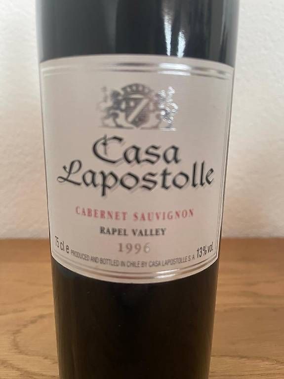 Wein: Wein - Casa Lapostolle Cabernet Sauvignon - 1996 – Neu (gemäss Beschreibung) aus Triesen von Chevalley 1