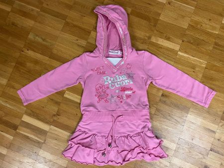 Kleid Girls pink von Ruba Cuori Alter 2-3 Jahre Sweatshirt
