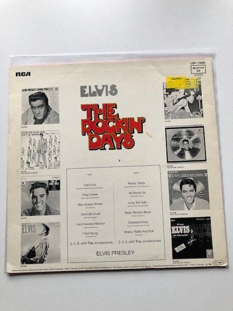 Dischi in vinile: Elvis Presley – Usato da Aarwangen venduto da Jukebox3 1
