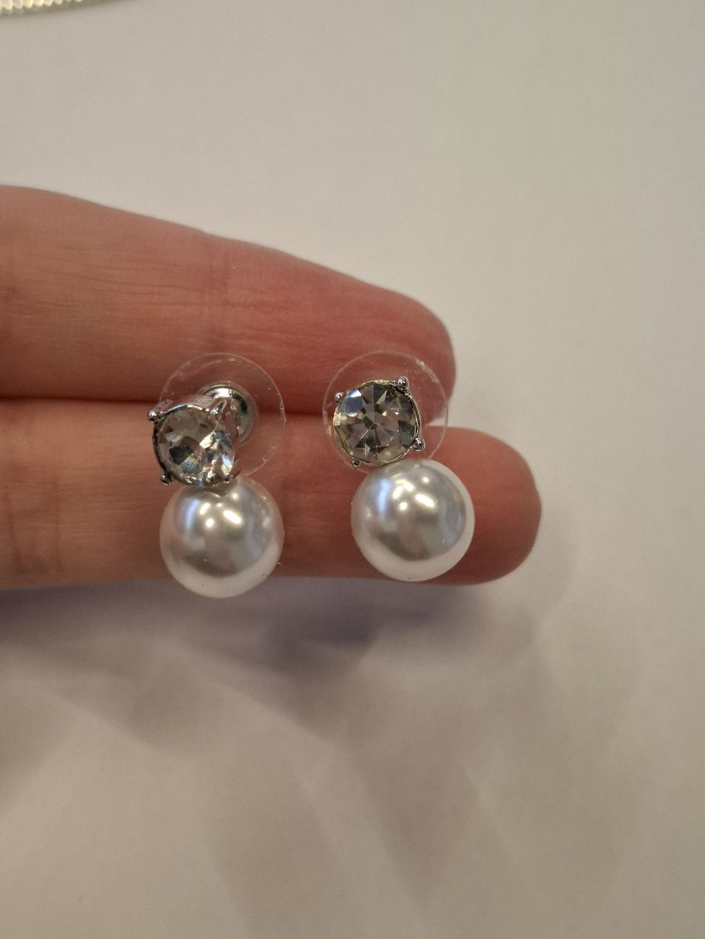 Colliers: Collana ed orecchini con perle – Neuf avec emballage d'origine à Camorino par ros_cj5f 2