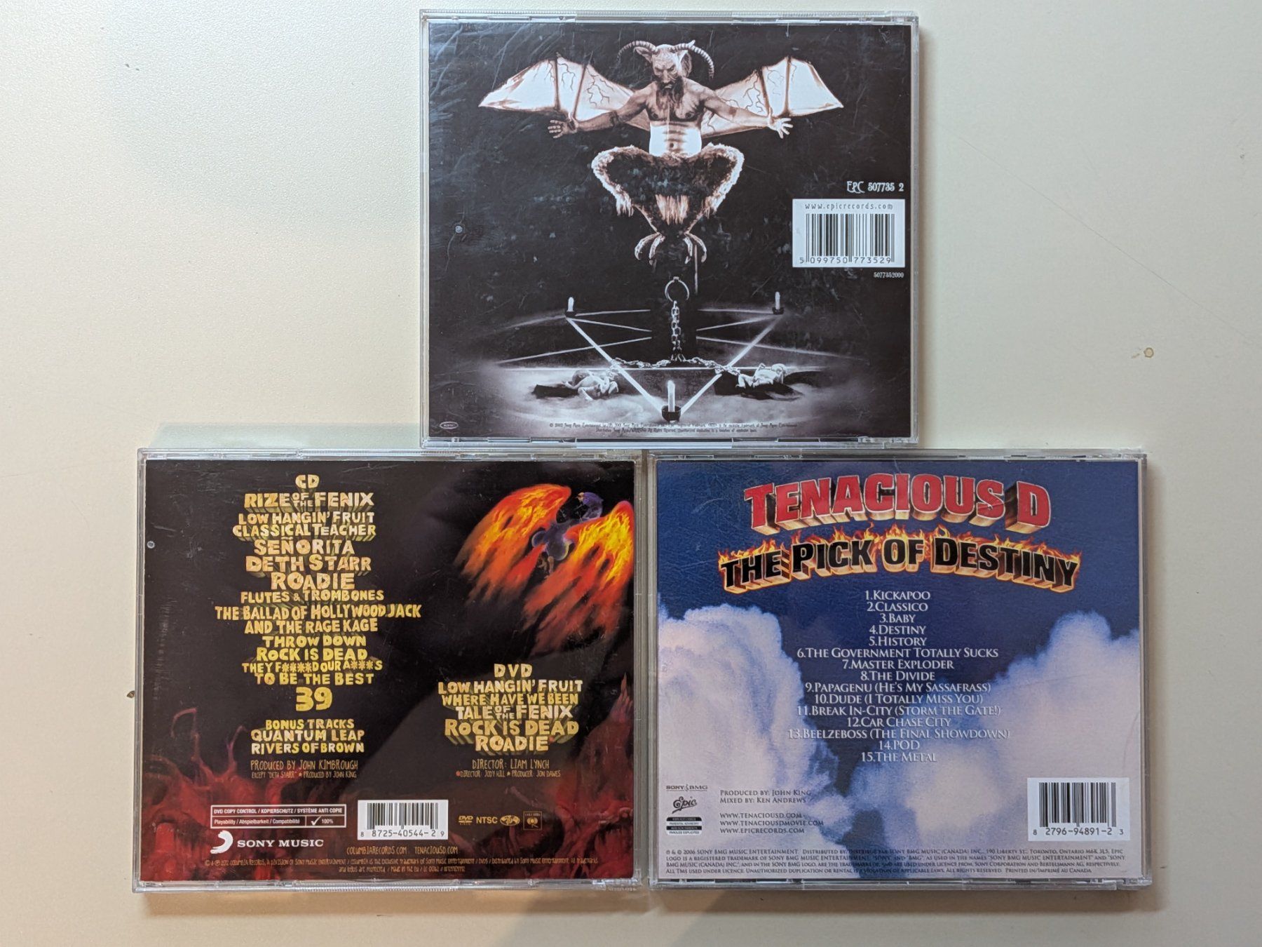 CDs: Tenacious D Sammlung [3 CDs] – D'occasion à Port par gecotom 1