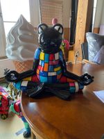 Yoga Frosch Skulptur / Figur Neuware
