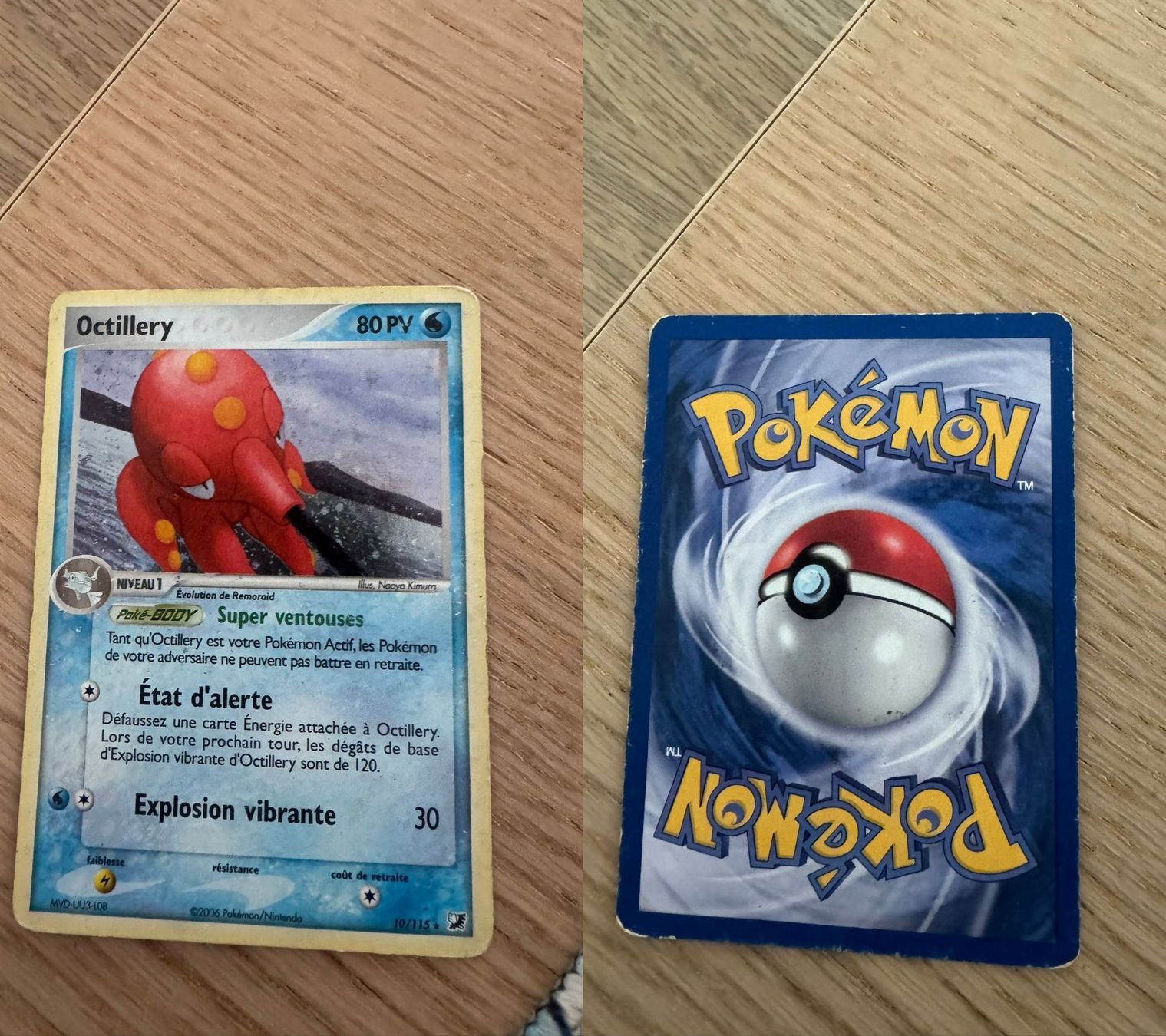 Pokémon Cartes à collectionner: Octillery 10/115 holo – D'occasion à Chavannes-Renens par skywalker1942