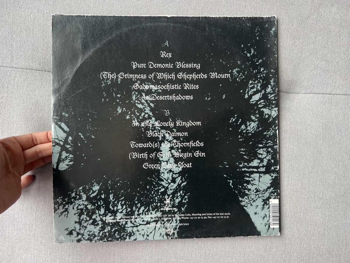 Dischi in vinile: Darkthrone - Goatlord SIGNED BY FENRIZ Vinyl – Usato da Zürich venduto da massdarkness 3