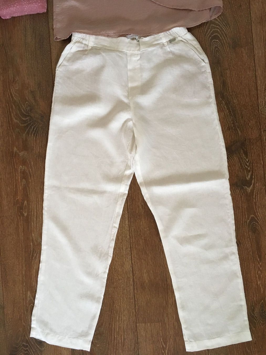 Nile Pantaloni: NILE Leinenhose, Blusentop Cream..36 – Usato da Muotathal venduto da robin40 1