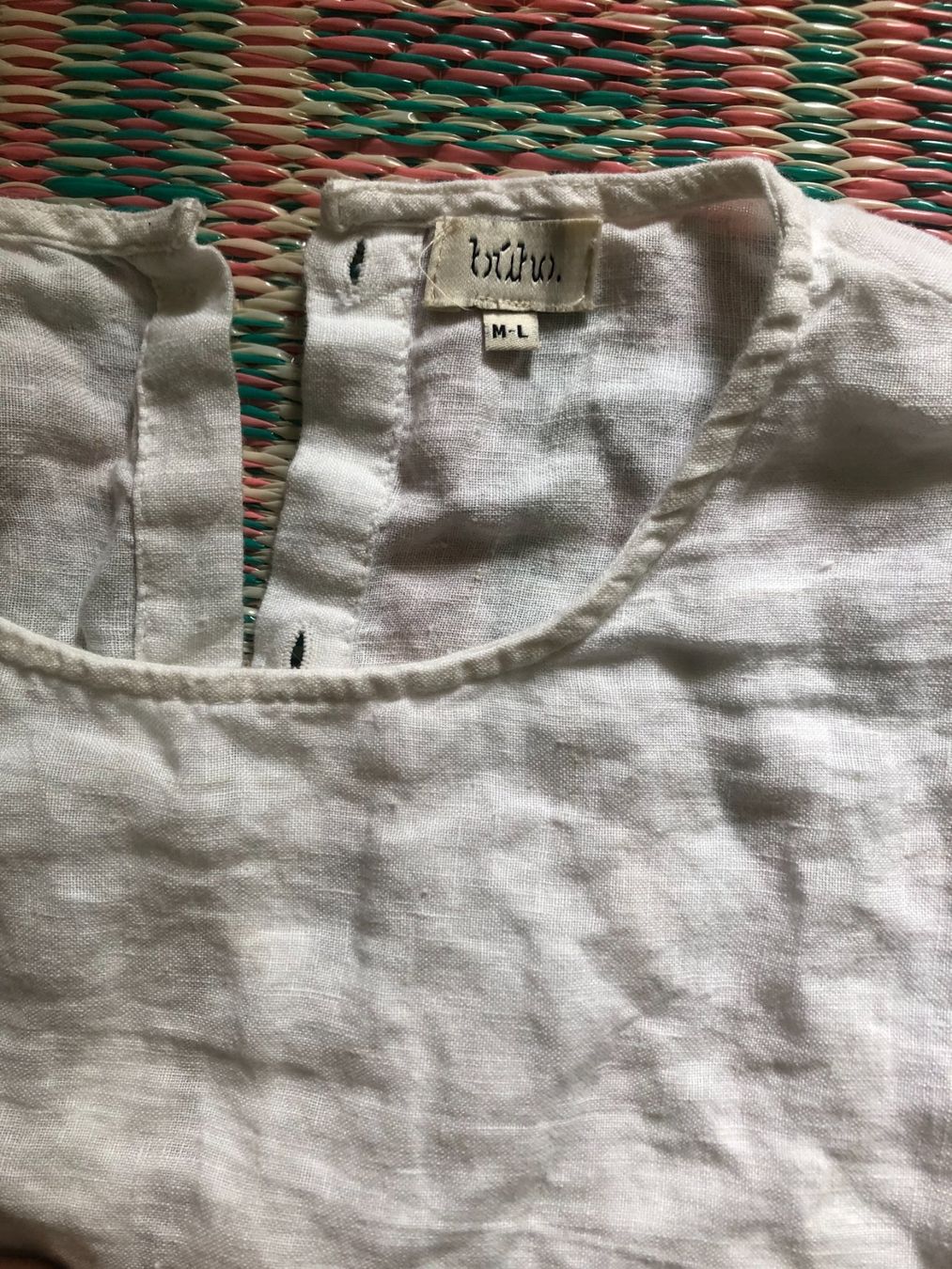 Kleider: Buho Leinenkleid (?) M – Gebraucht aus Bern von alimajd 3