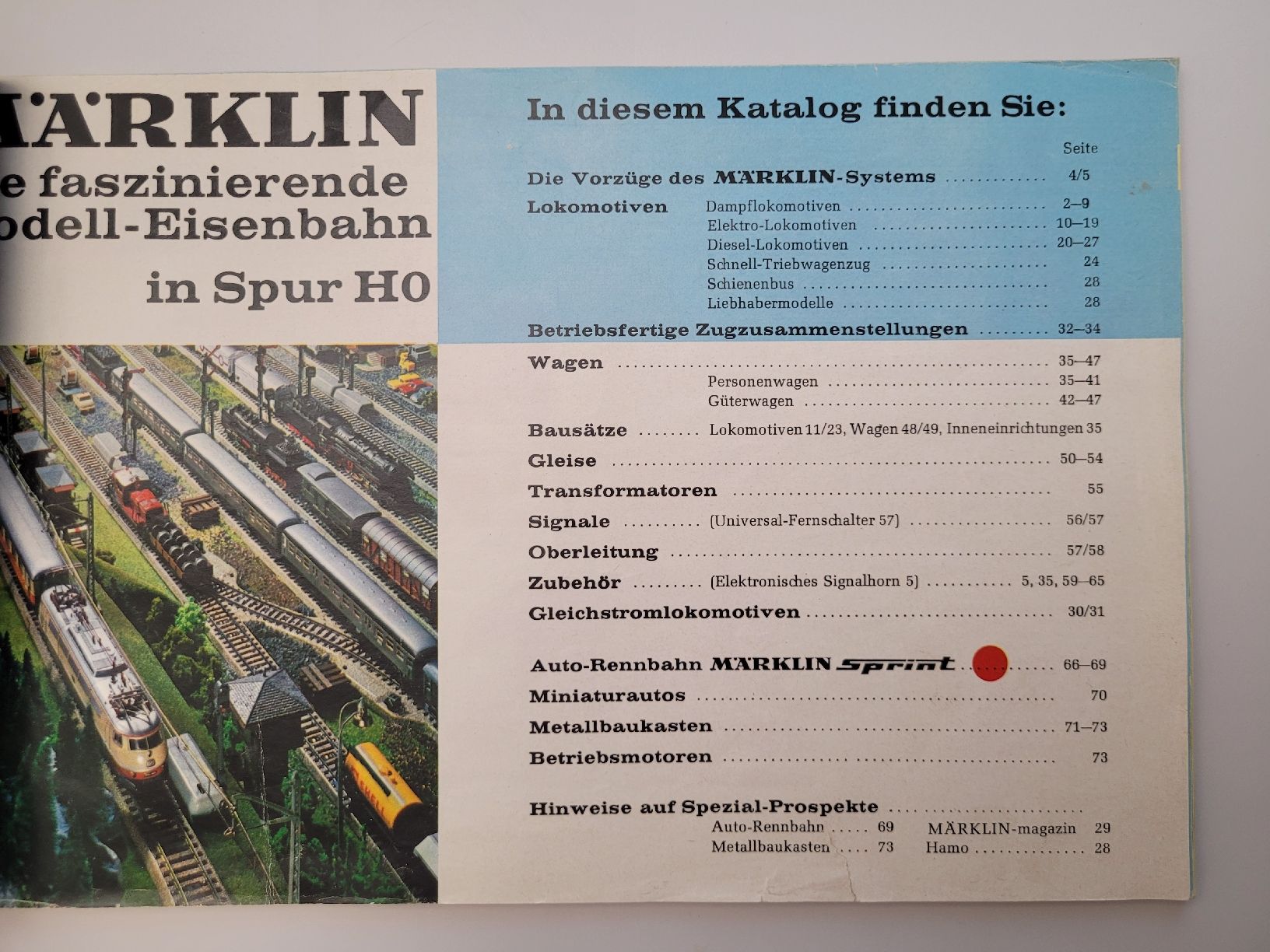 Riviste & Magazine: MÄRKLIN KATALOG 1967/68 – Usato da Zumikon venduto da tho_9zm8 2