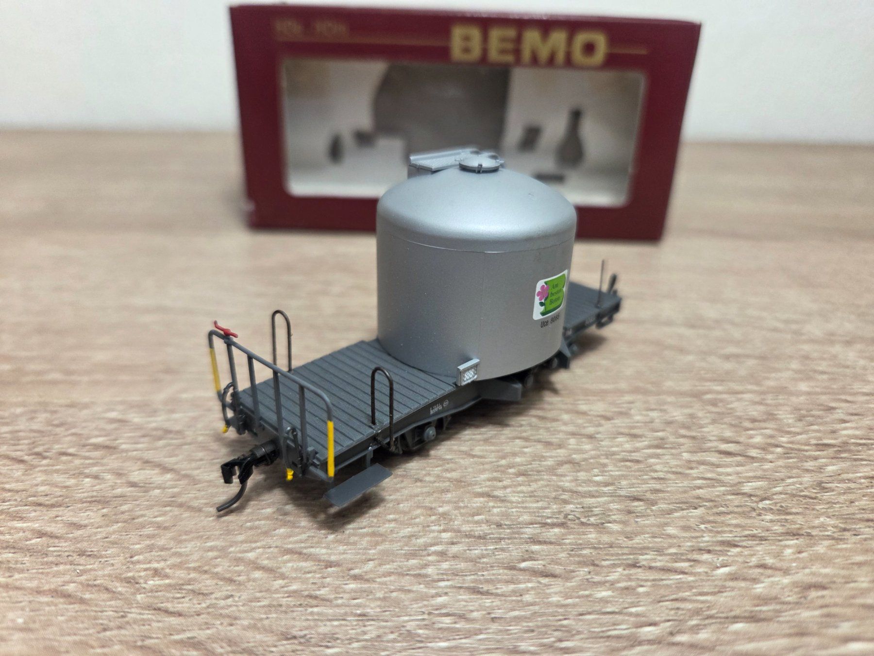 Bemo Trains électriques: Bemo 2260.115 Zementtransportwagen RhB H0m – D'occasion à St-Aubin-Sauges par Lo_Go 2