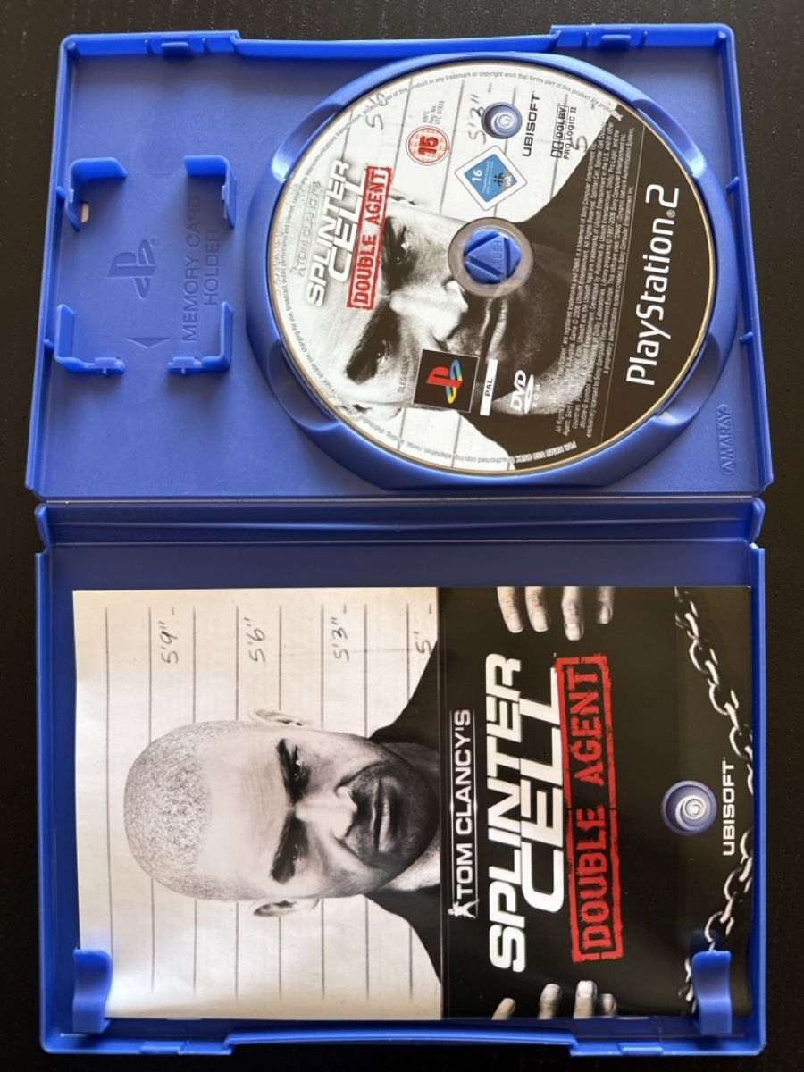 Spiele: Tom Clancy's Splinter Cell Double Agent PS2 Spiel gebraucht – Gebraucht aus Dübendorf von Didi01 1