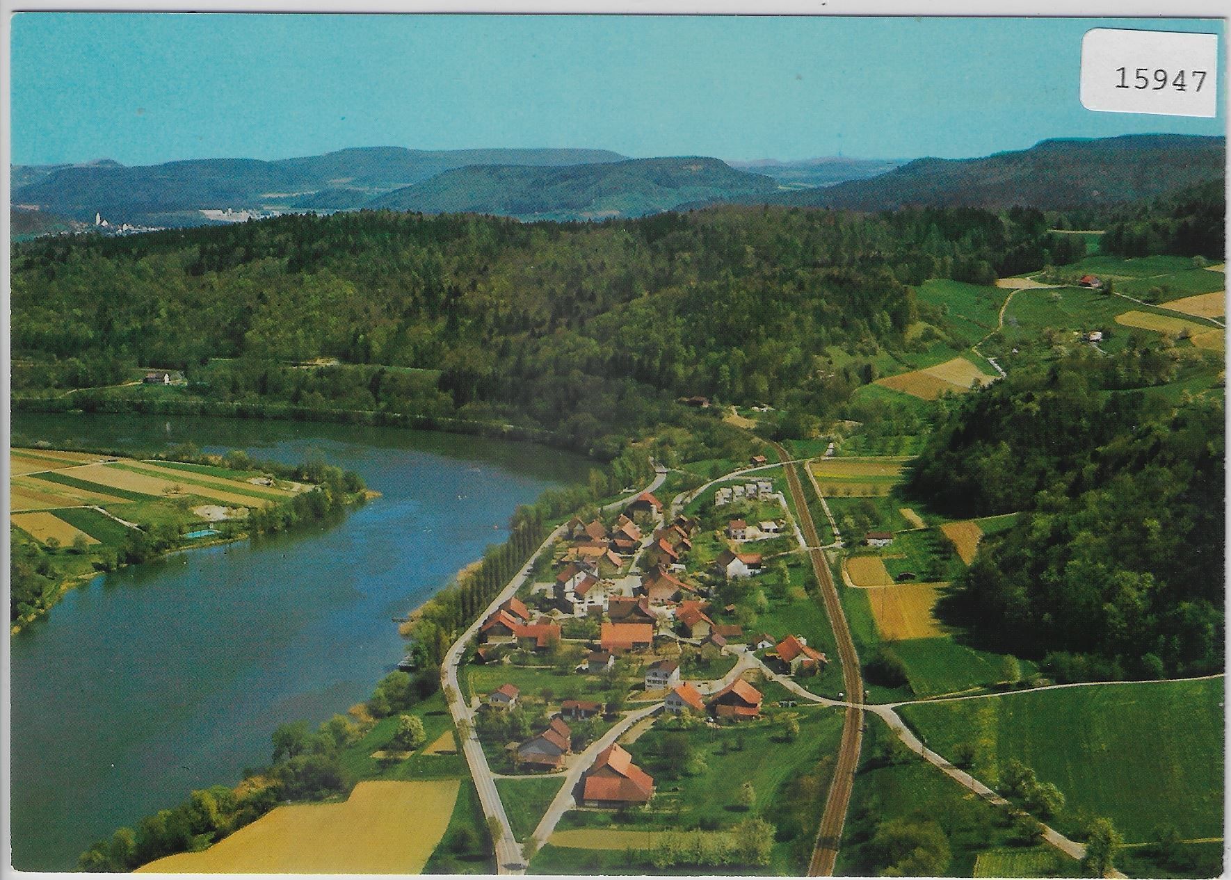 Cartoline postali: Flugaufnahme Rümikon AG – Antico da Ettingen venduto da Kartenplanet