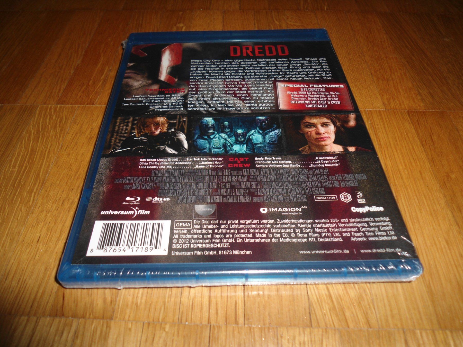 Tutti i DVDs: Dreed - Remake - BLU-RAY - UNCUT – Nuovo e nell'imballaggio originale da Basel venduto da havsok 1