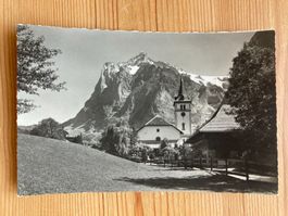 Grindelwald mit Wetterhorn - AK 1936