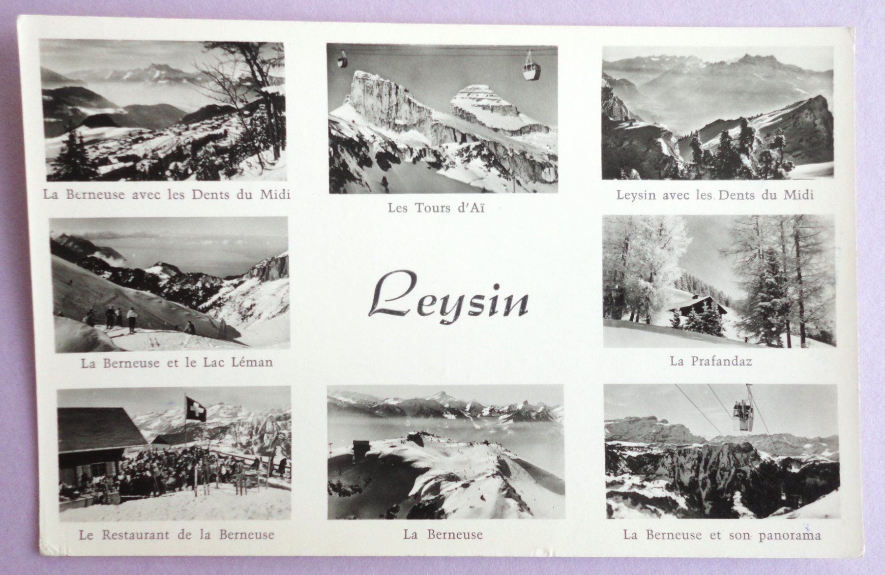 Cartoline postali: Leysin – Usato da Fétigny venduto da Billy2miny