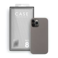 CASE 44 iPhone 13 Pro Soft Cover Grau 