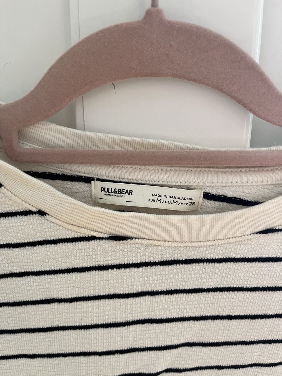 Pull&Bear Maglioni & Felpe: Pull&Bear Sweatshirt Gestreift – Nuovo (secondo la descrizione) da Zürich venduto da Shopmystyle 1