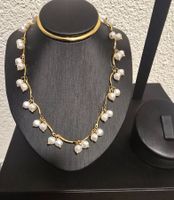 Collier perles acier inoxydable / Perlenkette Edelstahl Neu
