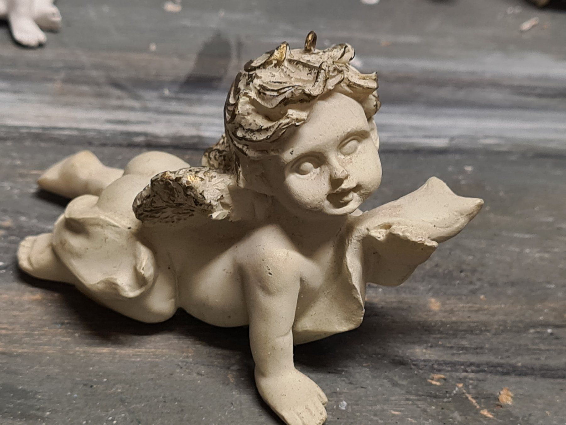 Statuette: Engelsfigur, ca. 9x6 cm – Usato da Amriswil venduto da kleindeko