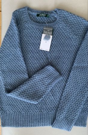 Pull Ralph Lauren laine neuf, taille S