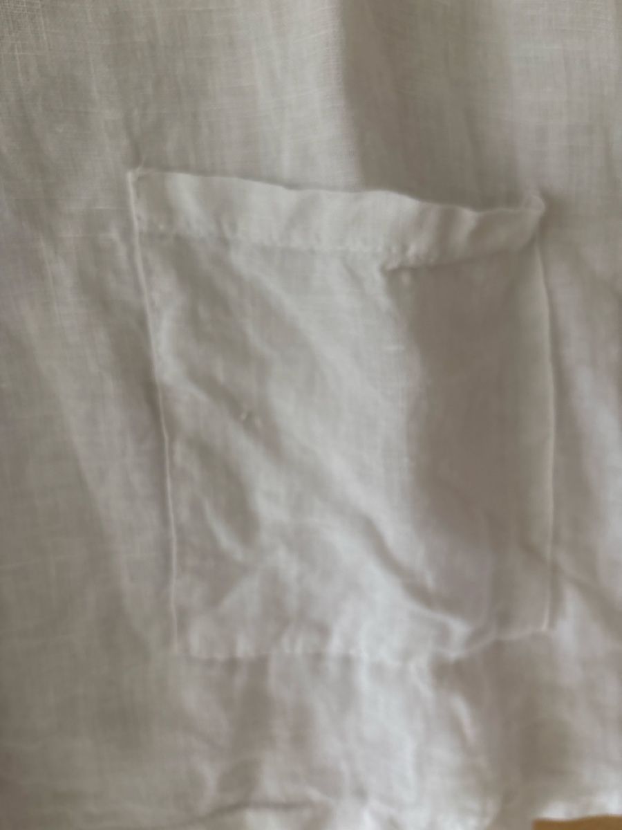 Blusen: Leinenbluse weiss  One Size – Gebraucht aus Nebikon von Draga25 4