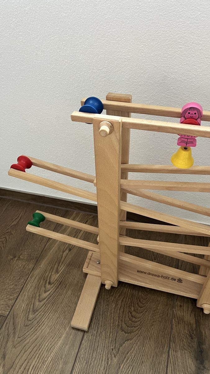 Spielzeuge: Kugelbahn Drewa Holz – Gebraucht aus Mosnang von com_z9dz 1