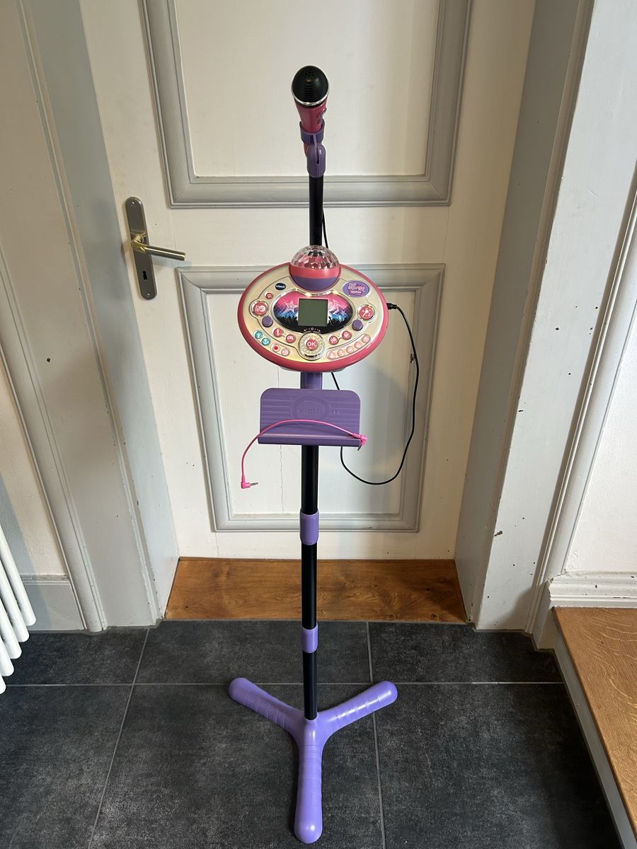 Vtech Giocattoli: VTech Kidi Super Star Karaoke-Tower mit Mikrofon, Top! – Usato da Worblaufen venduto da BergerClassics 2