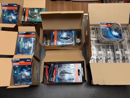 Restposten div. Osram Auto Lampen (70 x Packungen)