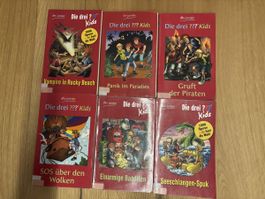 6x Die Drei ??? Kids Bücher