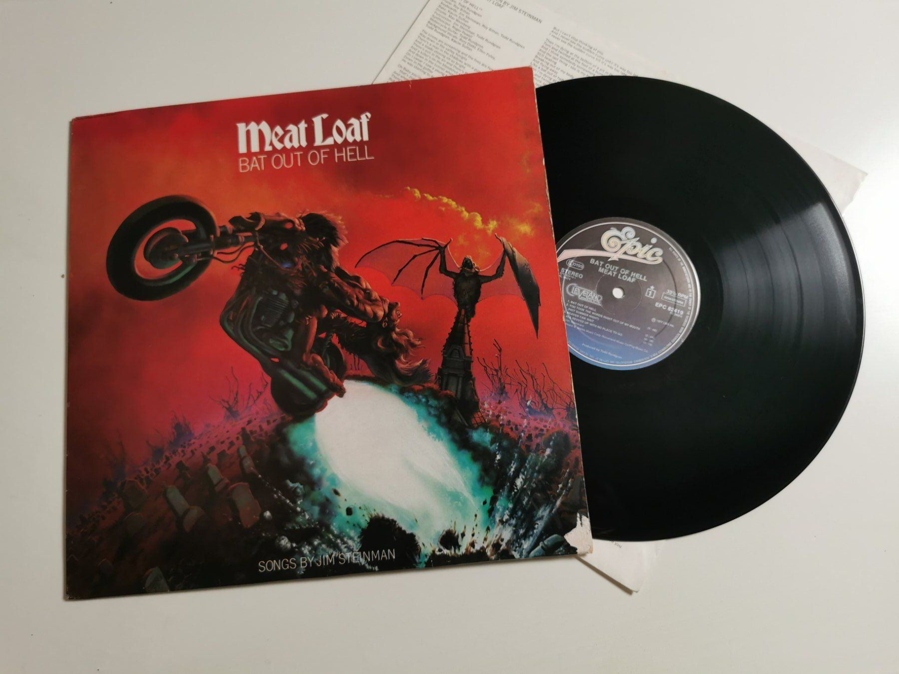 Dischi in vinile: Meat Loaf - Bat out of Hell – Usato da Grafenried venduto da Jukebox70
