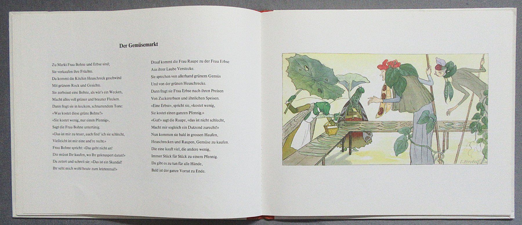 Libri: Blumen-Märchen von Ernst Kreidolf – Usato da Auenstein venduto da Padabimbim 4