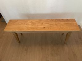 Schönes Bänkli massiv Eiche frisch geölt 130x 30x48