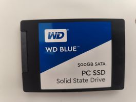 WD Blue PC SSD 500GB SATA 2.5" (95% Health)