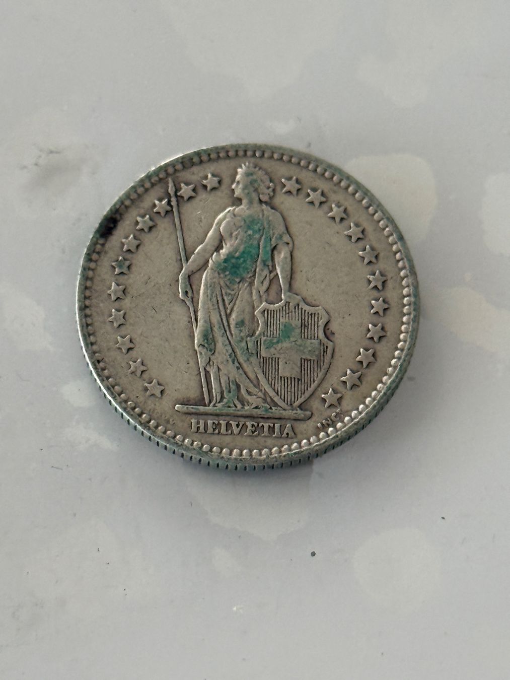 Tutti le monete: 2 Franken 1913  Rar – Usato da Wallisellen venduto da SWISS_SILVER1 1