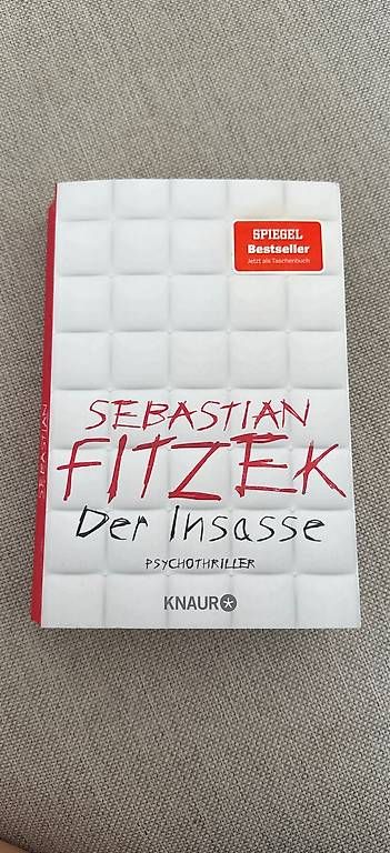 Livres: Der insasse sebastian fitzek – D'occasion à Koppigen par _f.n_