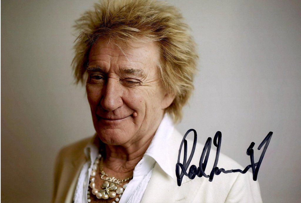Autografi: Rod STEWART / AUTOGRAMM – Usato da Egg b. Zürich venduto da Dbunny